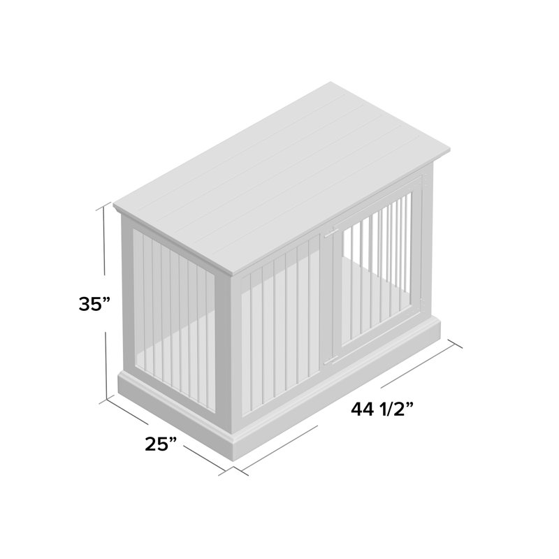 Archie & Oscar™ Damien Single Medium Credenza Pet Crate & Reviews Wayfair